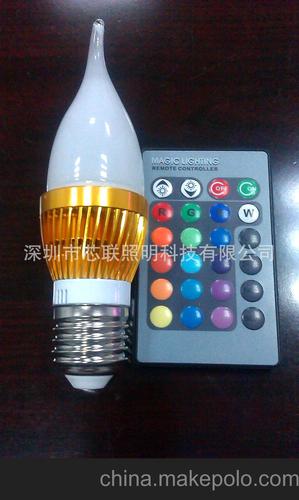 3W RGB LED蠟燭燈廠家供應指南 建材裝飾中的光影藝術